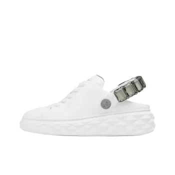 Jimmy Choo Diamond Maxi Low Top Casual Shoes Women's White