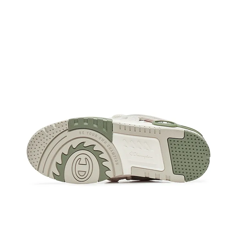 Champion Cloud Touch Shoes Balance Low Top Skateboard Shoes Men's Milk White/Pumice Gray-4