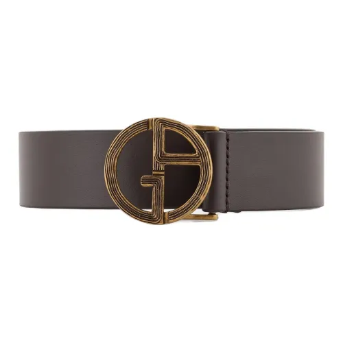 EMPORIO ARMANI Leather Belt With Ga Logo