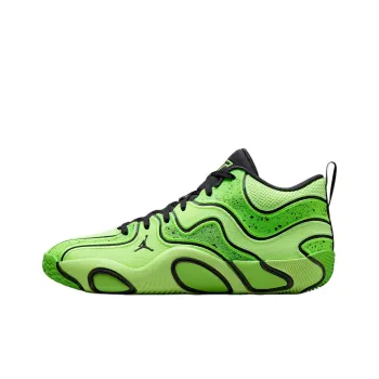 Jordan Tatum 3 Support Lightweight Mid Top Basketball Shoes Men's Ghostly Green