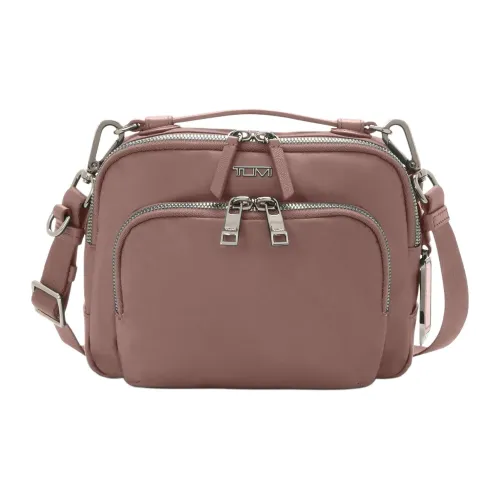 TUMI Voyageur Nylon Crossbody One Shoulder Handbags Women's Light Purple Red