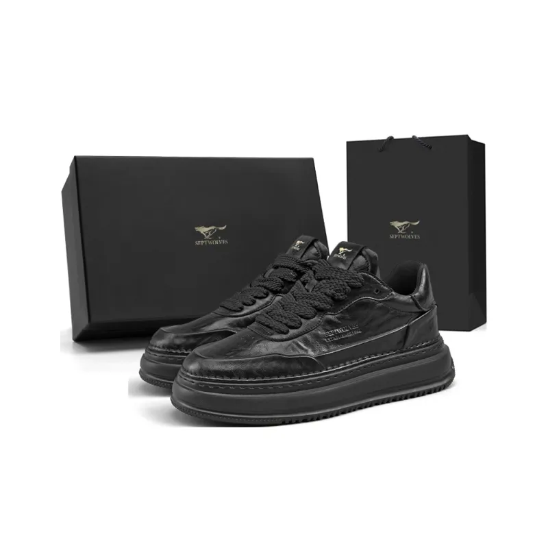 SEPTWOLVES Low-Top Skateboard Shoes Men's-0