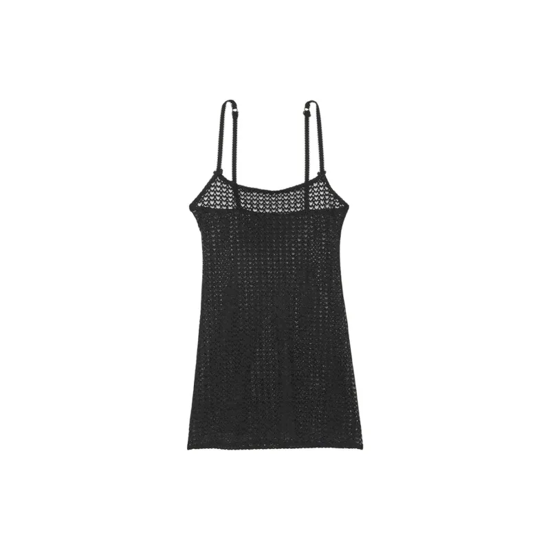 Victoria's Secret PINK Nightgown Women's Black-0