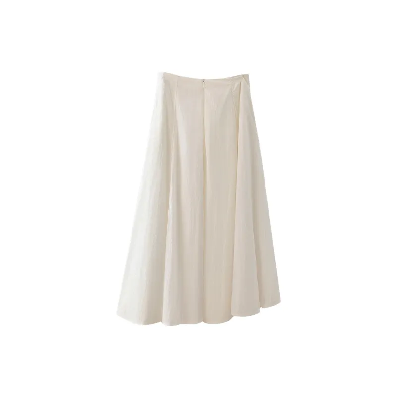 Cypress House Casual Long Skirt Women's White-1