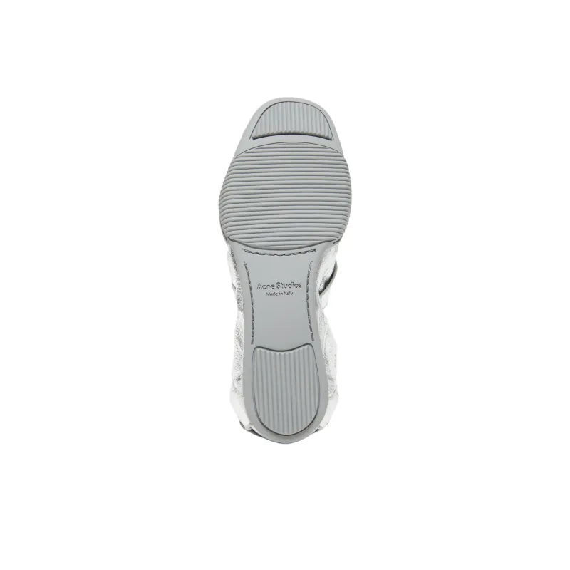 Acne Studios 2025 New Year Limited Collection Casual Single Shoes Women's Silver-4