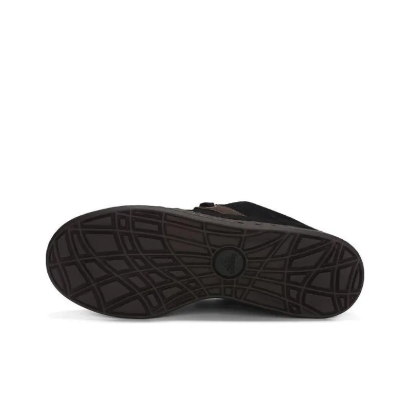 Adidas ADIMATIC Anti Slip Wear Resistant Low Top Skateboard Shoes Unisex Black Brown-4