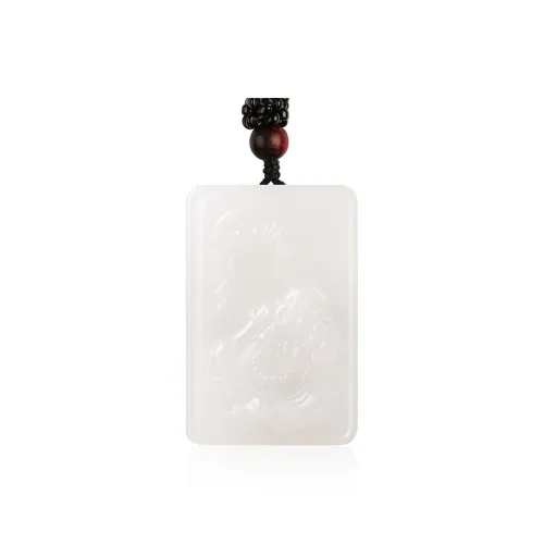 TAMINA Hetian Jade Pendants White Jade Unisex