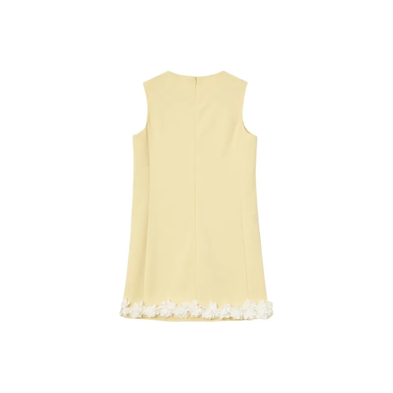 WESTLINK Sleeveless Dress Women's Yellow-1