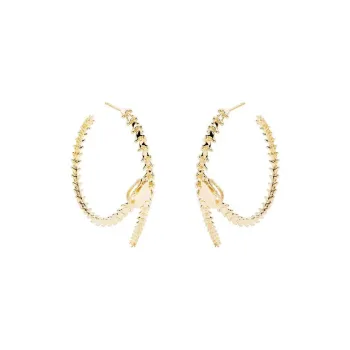 Shaun Leane Serpent Trace Hoop Earrings
