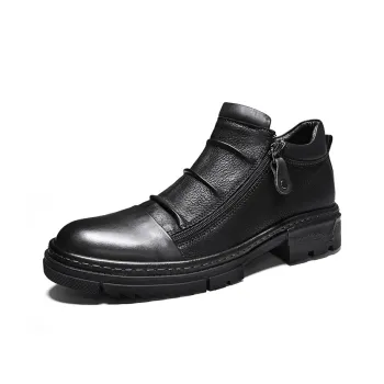 Ruomini Ankle Boots Men Black, Brown
