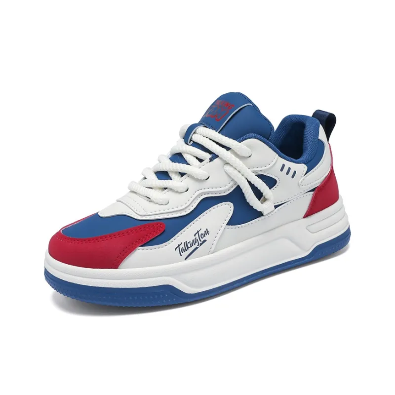 TALKING TOM Height Increasing Wear-Resistant Slip-Resistant Low-Top Skateboard Shoes Unisex-8