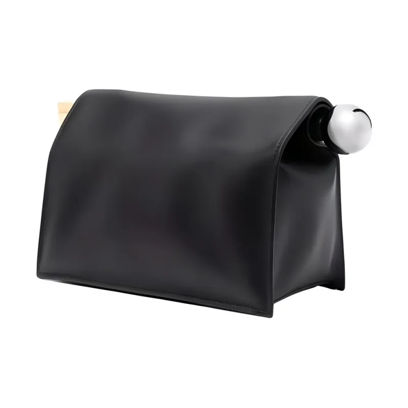 Jacquemus La Pochette Rond Carré Logo Plaque Clutch Bag-2