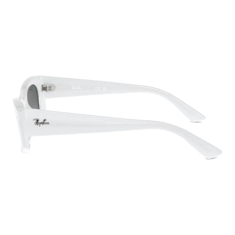 RayBan Injection Irregular Shape Sunglasses Unisex White-2
