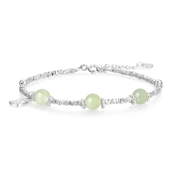 KADER 925 Sterling Silver Bracelets Women's Silver Box