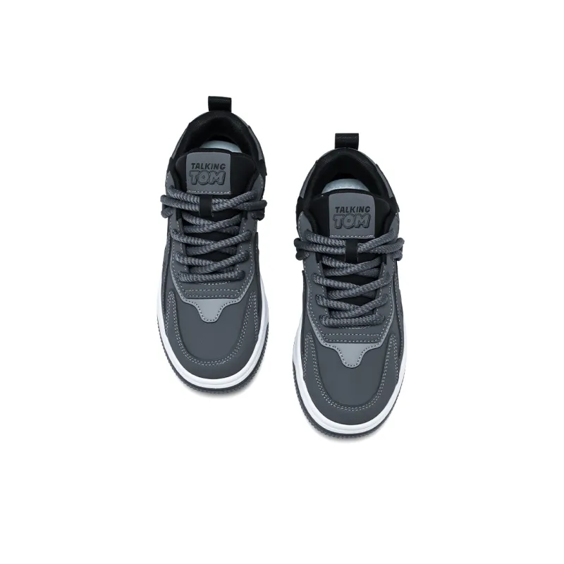 TALKING TOM Height Increasing Wear-Resistant Slip-Resistant Low-Top Skateboard Shoes Unisex-15