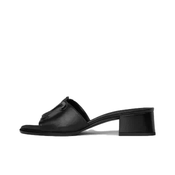 CELINE Slide Slippers 4cm Women's Black