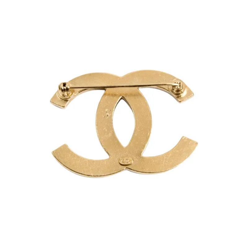 CHANEL 2013 Cc Tweed Brooch-1