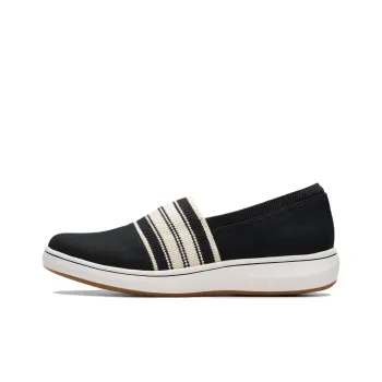 Clarks Breeze Sky Mist Slip-Resistant Low-Top Casual Shoes Women's Black Beige