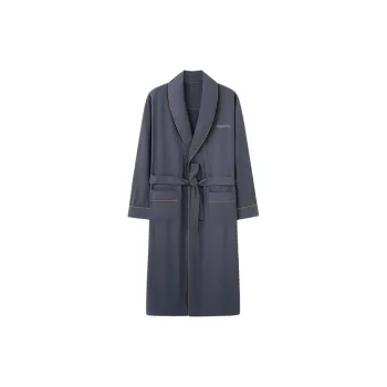 Huggy Kissy Pajama Robe Men's Dark Gray