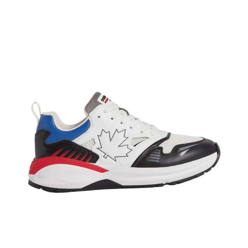 DSQUARED 2 Dash Maple Leaf Quilted Sneakers-1