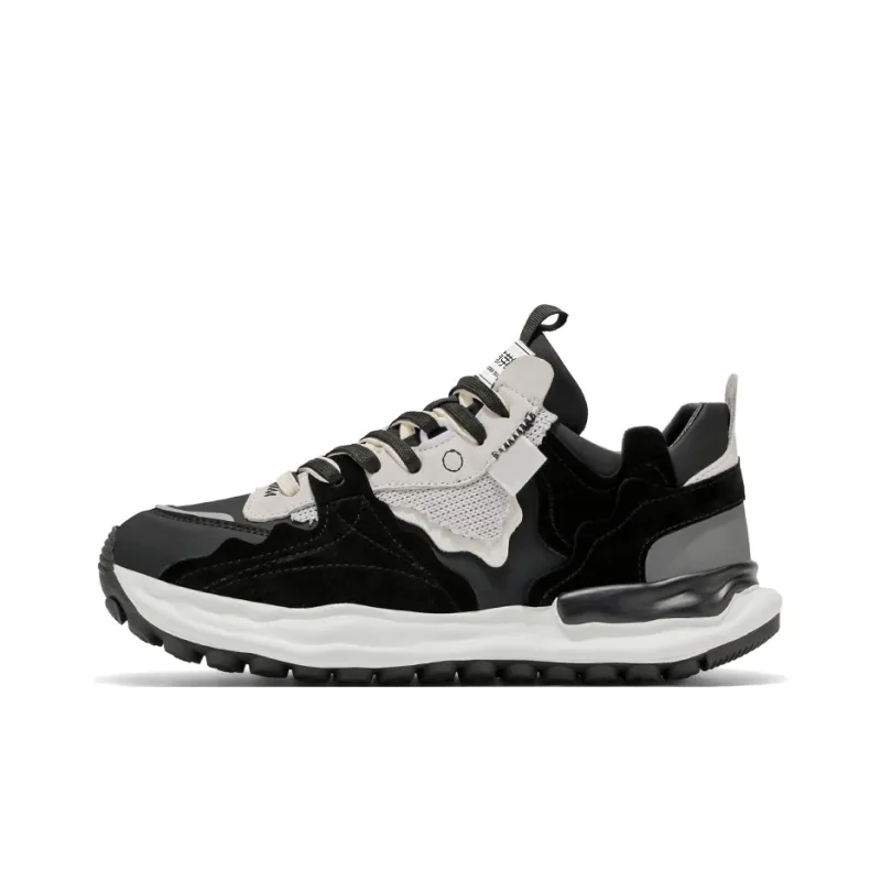 Budding Bear Anti-Slip And Wear-Resistant Lightweight Height Increasing Low-Top Casual Shoes Men's-7