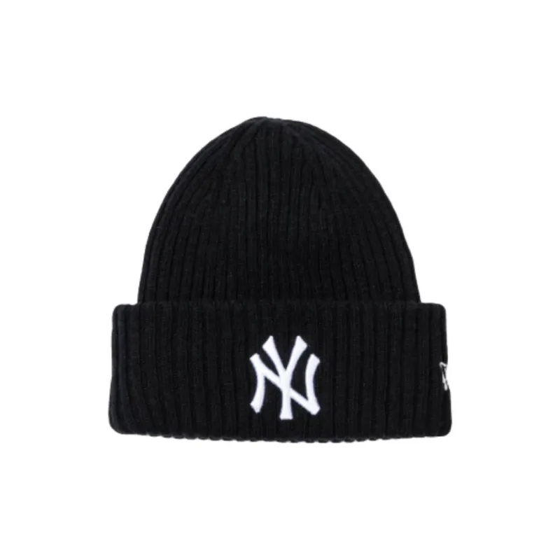 New Era Nylon Beanies Unisex Black-0