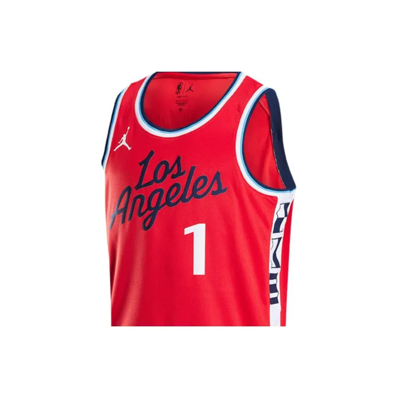 Jordan x NBA Statement EditionSwingman Basketball Jerseys Men's University Red-2