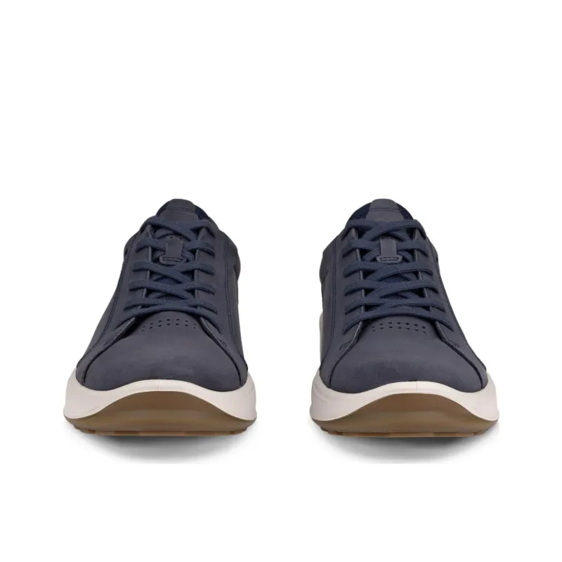 Ecco Byway 2.0 Slip Resistant Low Top Casual Shoes Men's Blue-3
