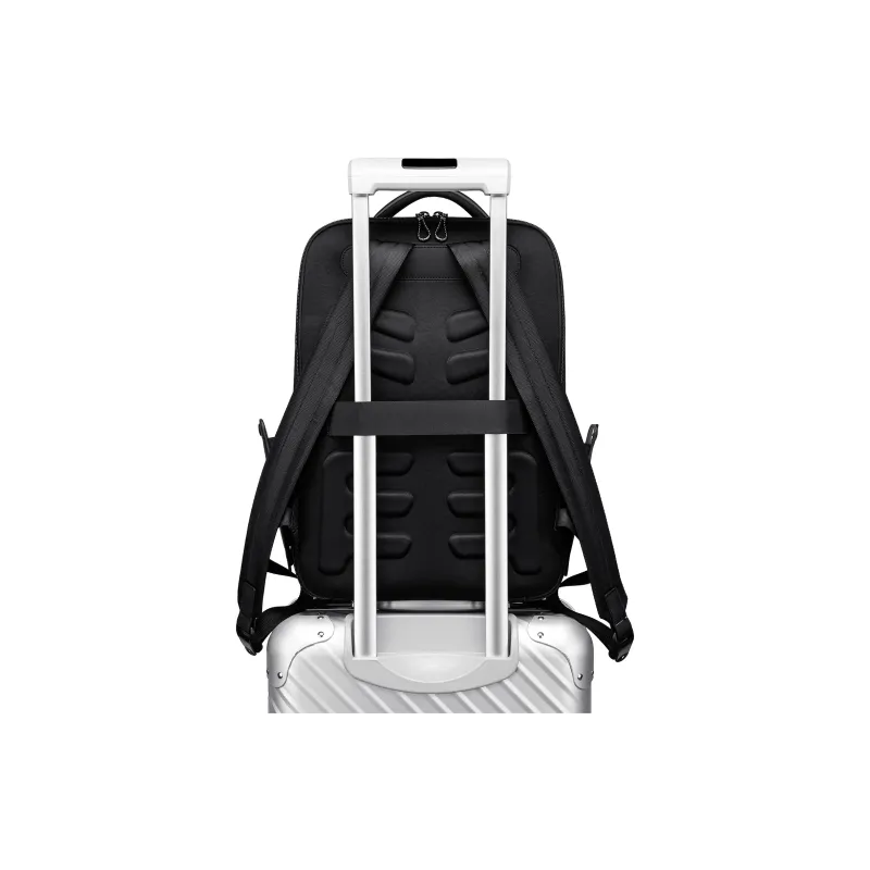 FAIRWHALE Oxford Backpack Laptop Bag Backpack Regular Men's Black/Blue-7