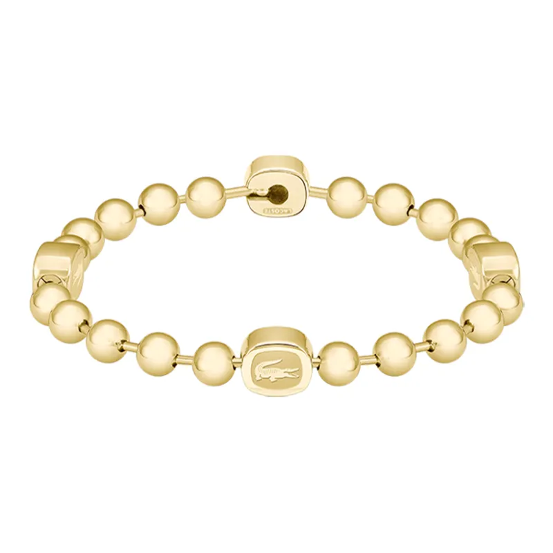 LACOSTE Stainless Steel Bracelets Unisex Gold 2040409-4