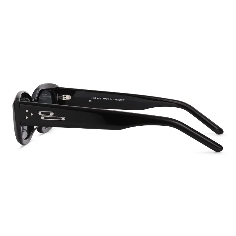 PULAIS TR/Memory Plastic Cat Eye Sunglasses Unisex-3