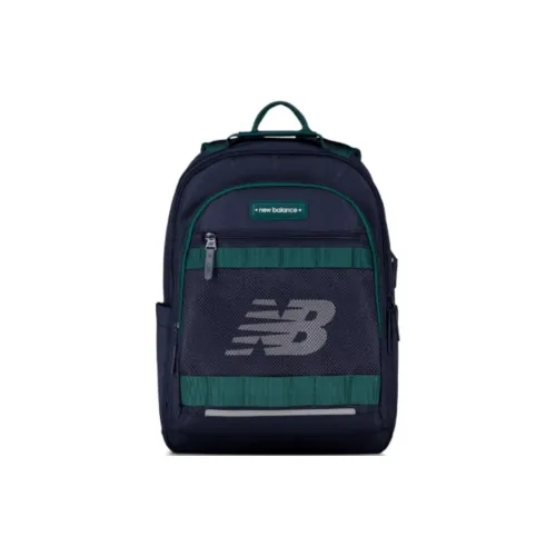New Balance Fabric Backpack Medium Size Unisex Marine Blue