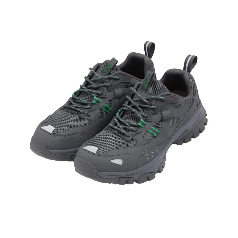 TOREAD Cushioned Slip Resistant Abrasion Resistant Breathable Hiking/Trekking Shoes Men's Dark Gray/Green-2
