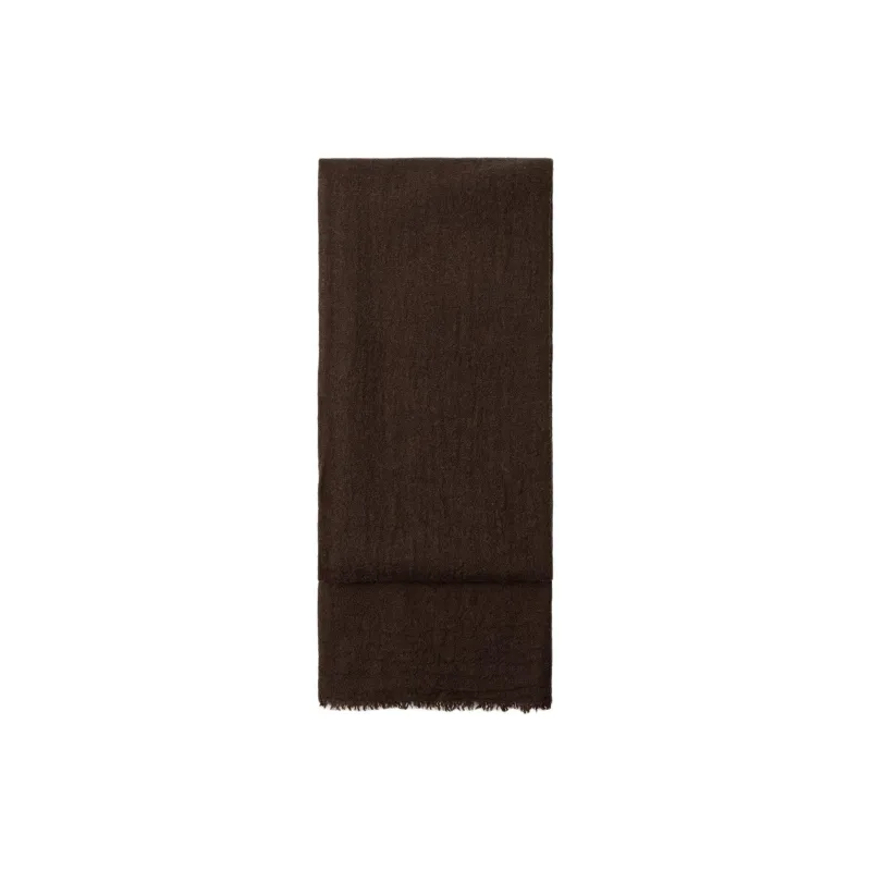 ZARA Wool Blend Knit Scarves Women's Gray-2