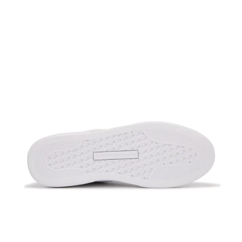 Tommy Hilfiger Low Top Skateboard Shoes Women's White-4