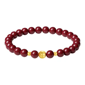 Olampe Reconstructed Cinnabar Bracelets Women's