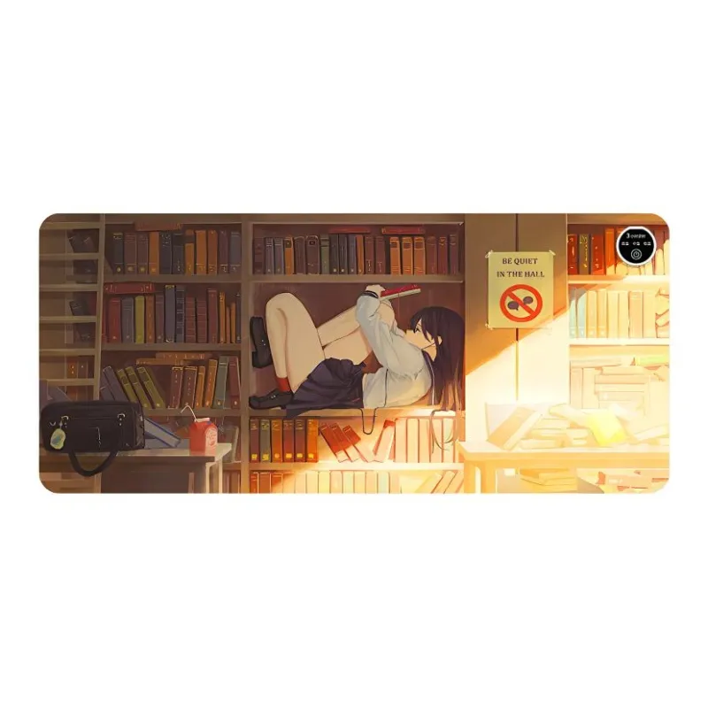 ZHUANGXINGXIA Extra Large Heating Desk Pad MYX 2251-2260 For Students Dormitory Office Writing Mouse Pads-6