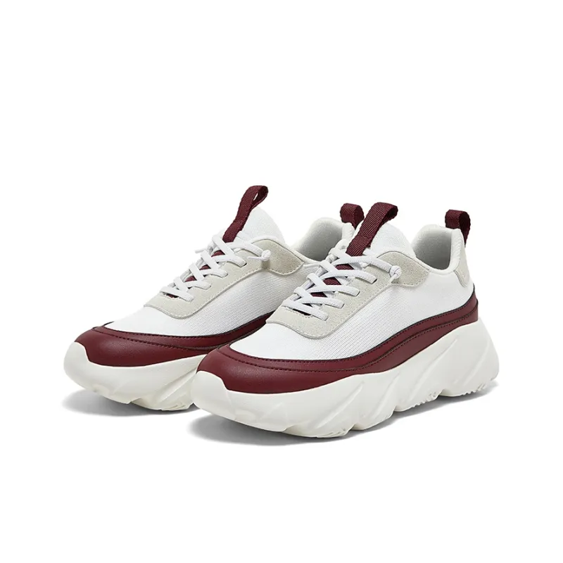Walk More Wind Realm 3 Lightweight, Breathable, And Slip Resistant Low Top Chunky Sneakers Unisex-1