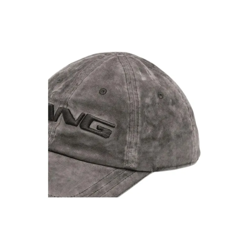 Alexander Wang 3D Logo embroidered Denim Cap-2