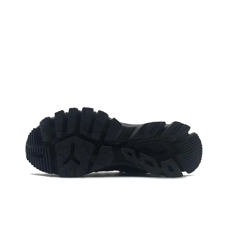 LiNing Cushioned Slip Resistant Low Top Running Shoes Men's Black-3