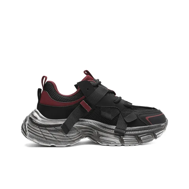 K-bird Cushioned Wear-Resistant Height Increasing Low-Top Casual Shoes Men's-25