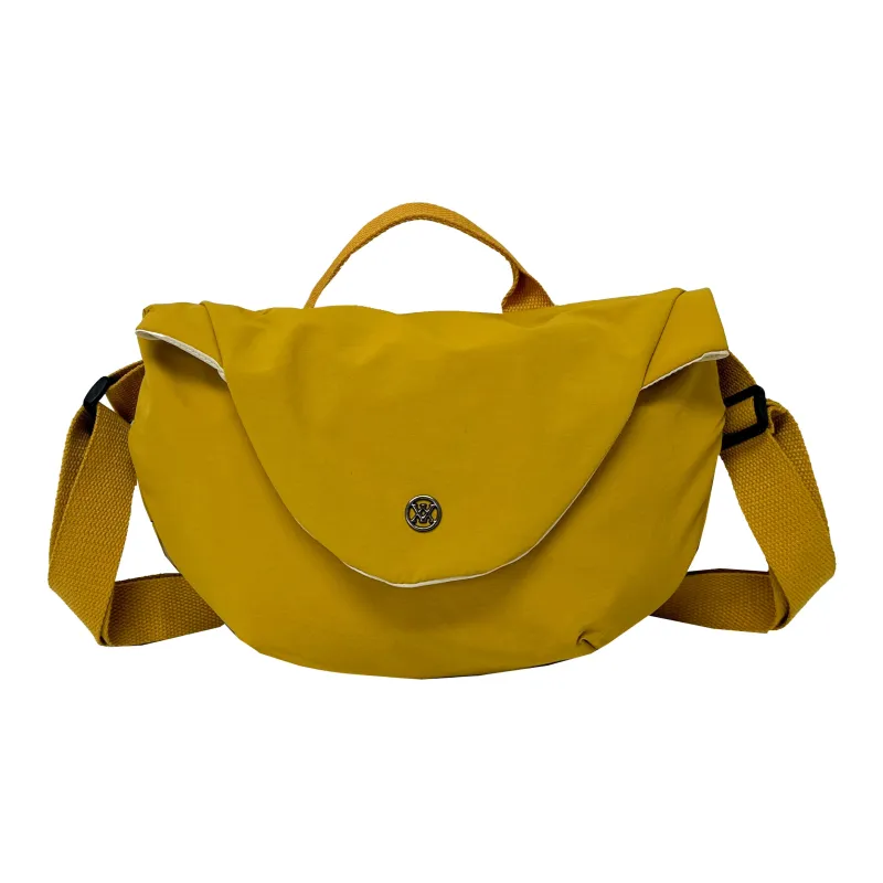 HCXK Nylon All Versatile One Shoulder Lightweight Practical Saddle Chest Handbag Regular Unisex Multicolor-8