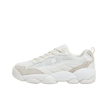 FILA Anti Slip Wear Resistant Low Top Casual Shoes Unisex Beige