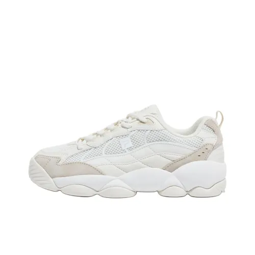 FILA Anti-Slip Wear-Resistant Low-Top Casual Shoes Unisex Beige