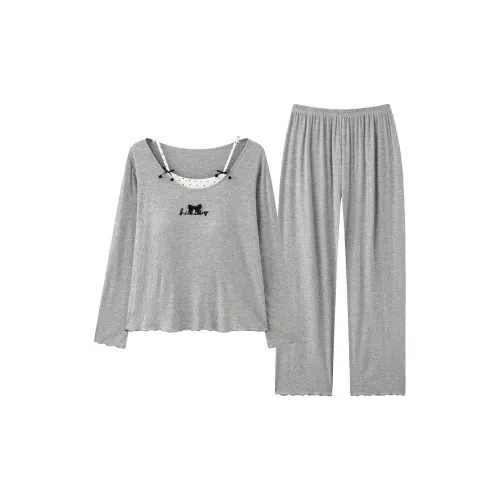 O'MESIK Pajama Set Women's Gray
