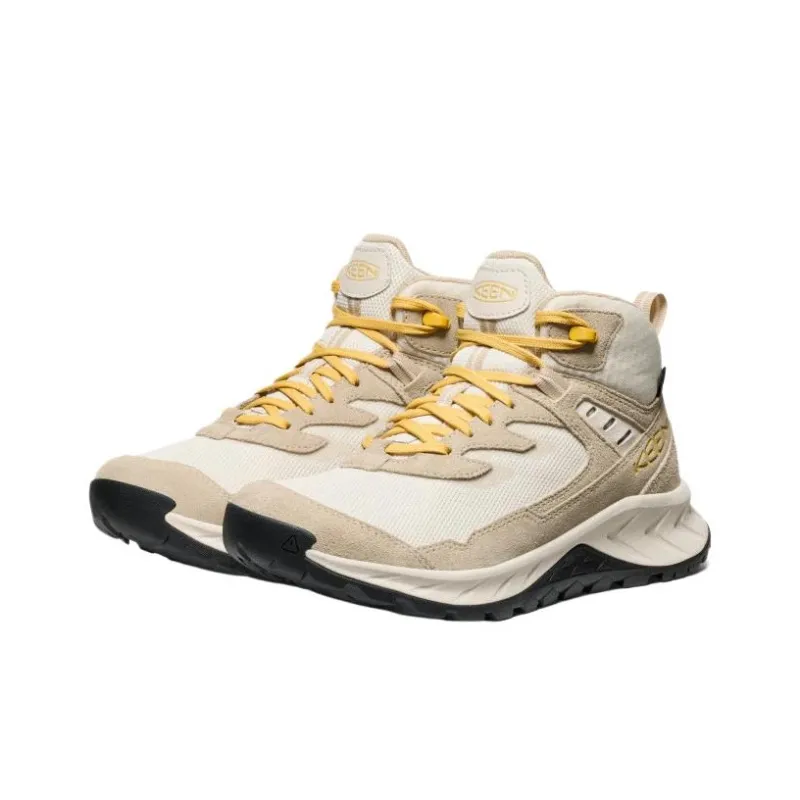 KEEN HIGHTRAIL Abrasion Resistant High Top Hiking Shoes Women's Ecru-2