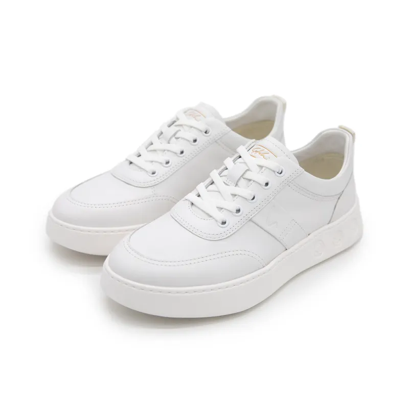 Satchi Low Top Skateboard Shoes Men's White-2