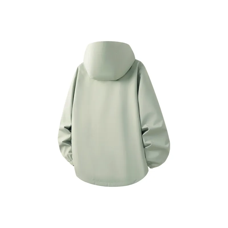 Feiyue Water-Resistant Windproof Warm Cold-Resistant Windbreaker Jacket Unisex-5