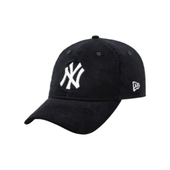 New Era Cotton Baseball Caps Unisex Black