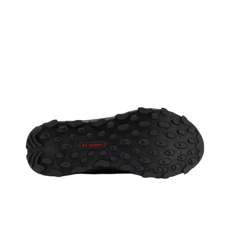 Columbia HATANA Slip-Resistant Low-Top Running Shoes Men's Black-3
